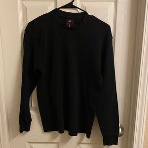 Velan Men's Black Long Sleeve Shirt